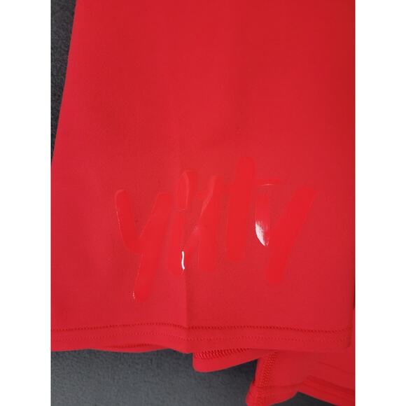 YITTY Major Label Shaping High Waist Shorts Size Large Neon Pink - Picture 5 of 8